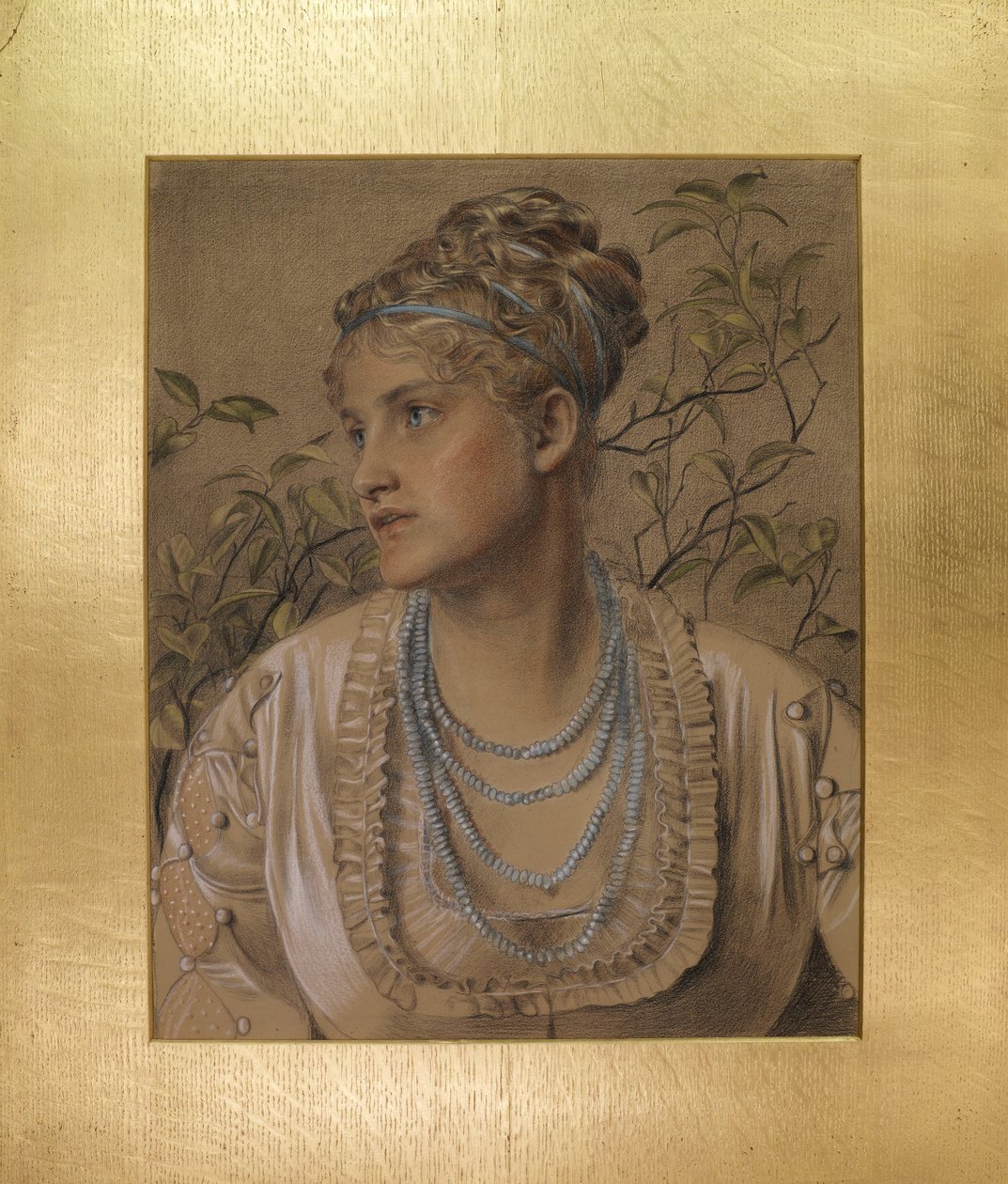 Mary Sandys (1845-1920), vers 1871-73 - Anthony Frederick Augustus Sandys