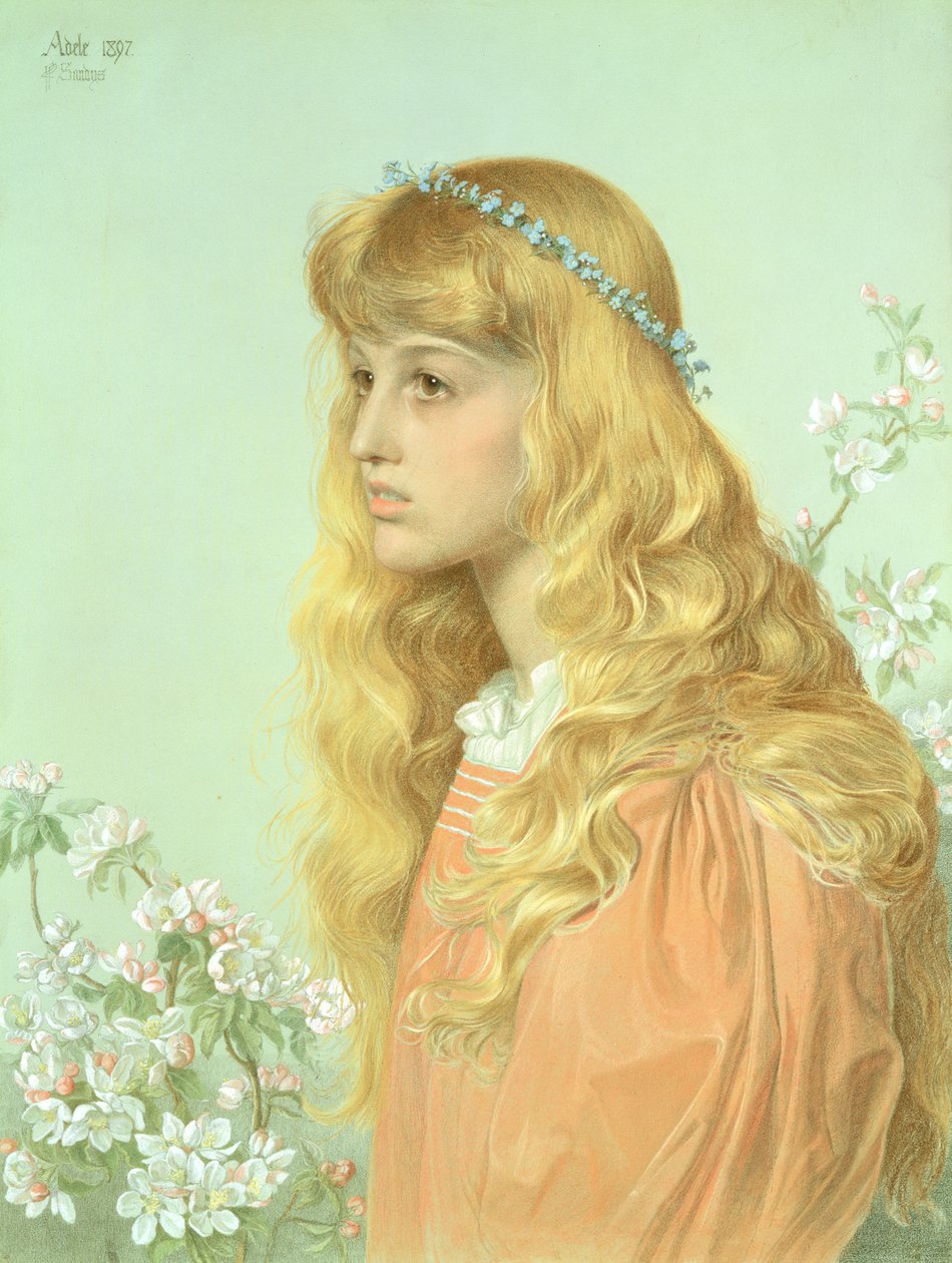 Portrait de Mlle Adele Donaldson, 1897 - Anthony Frederick Augustus Sandys