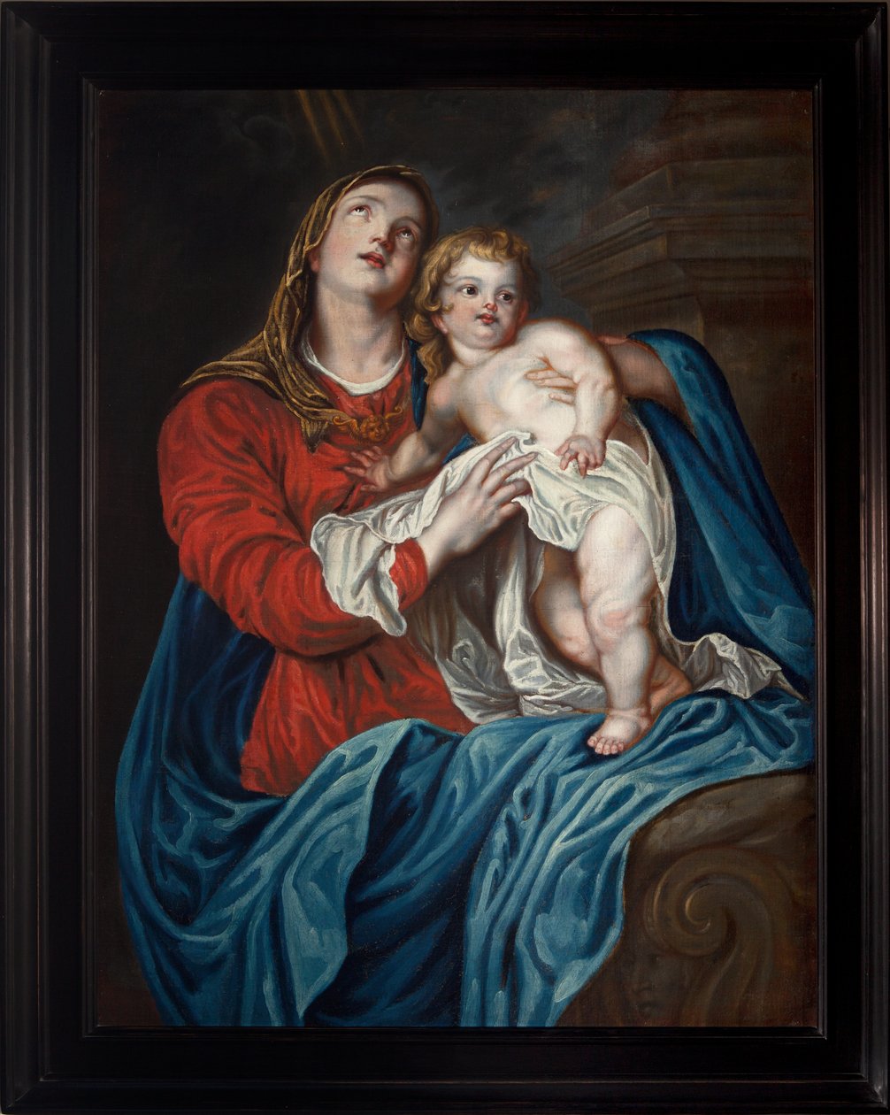 Anonyme. Vierge à l