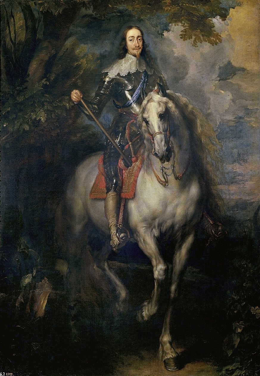 Portrait équestre de Charles Ier - Anthony van Dyck