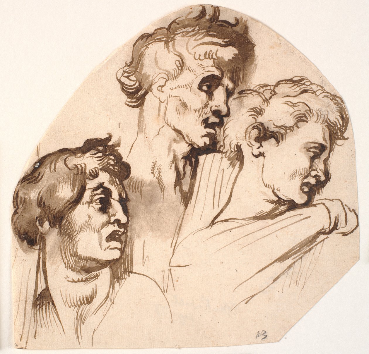 Têtes des licteurs et conseillers du proconsul - Anthony van Dyck