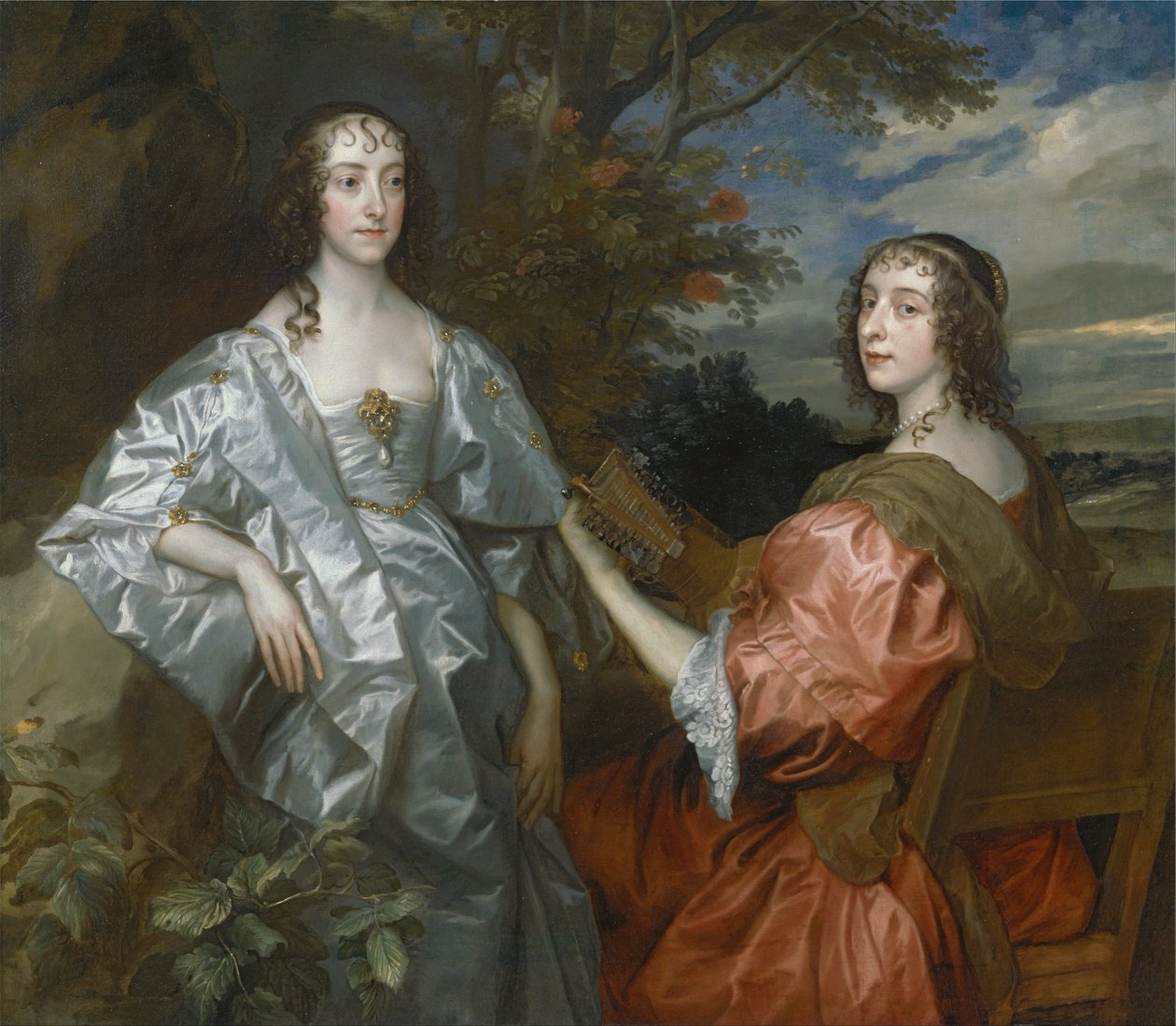 Katherine, comtesse de Chesterfield, et Lucy, comtesse de Huntingdon - Anthony van Dyck