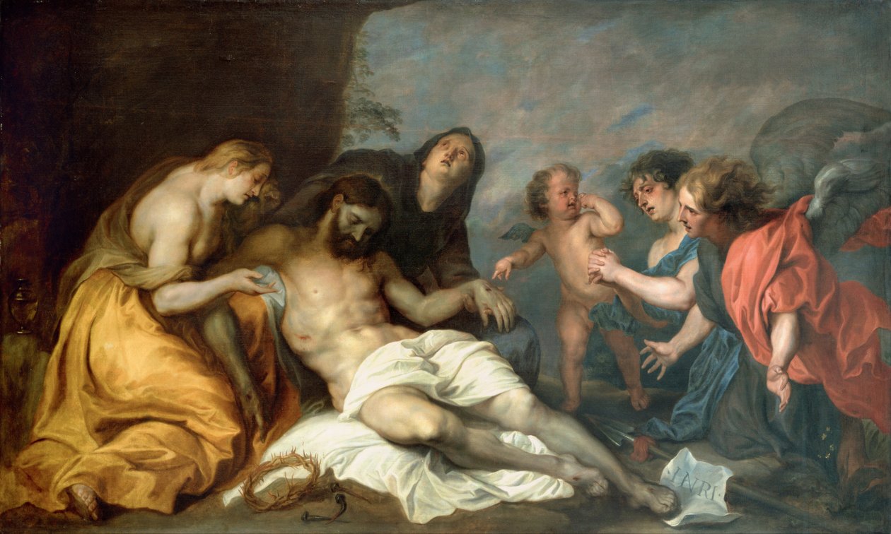 Lamentation sur le Christ mort - Anthony van Dyck