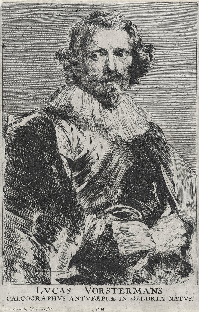 Lucas Vosterman, 1628-1632 - Anthony van Dyck
