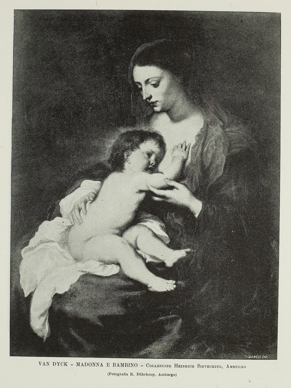 Madone et enfant - Anthony van Dyck