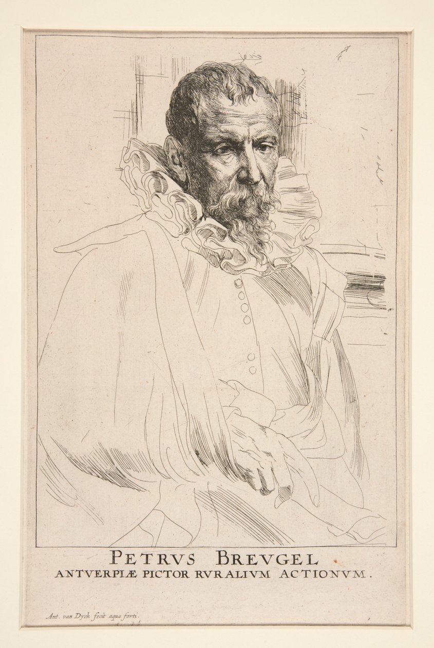 Pieter Brueghel le Jeune - Anthony van Dyck
