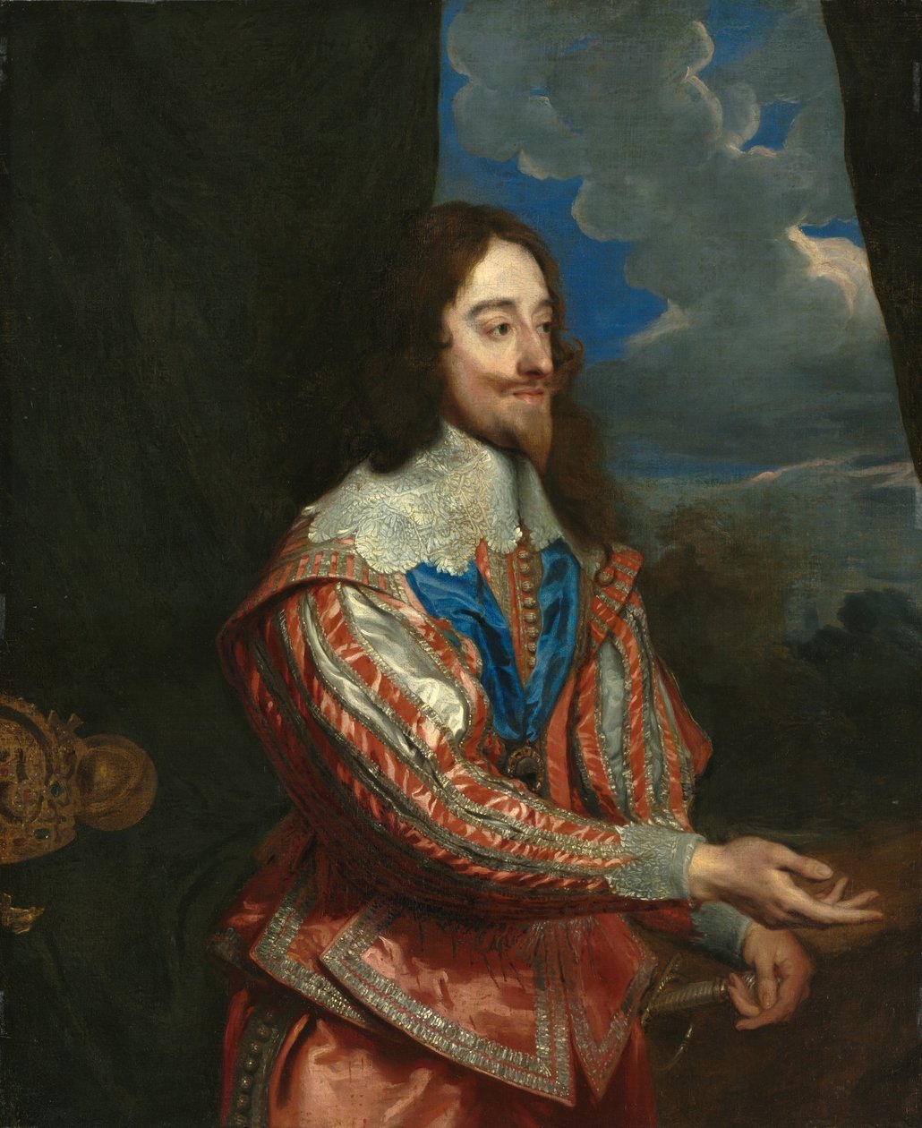 Portrait de Charles Ier (1600-1649) - Anthony van Dyck