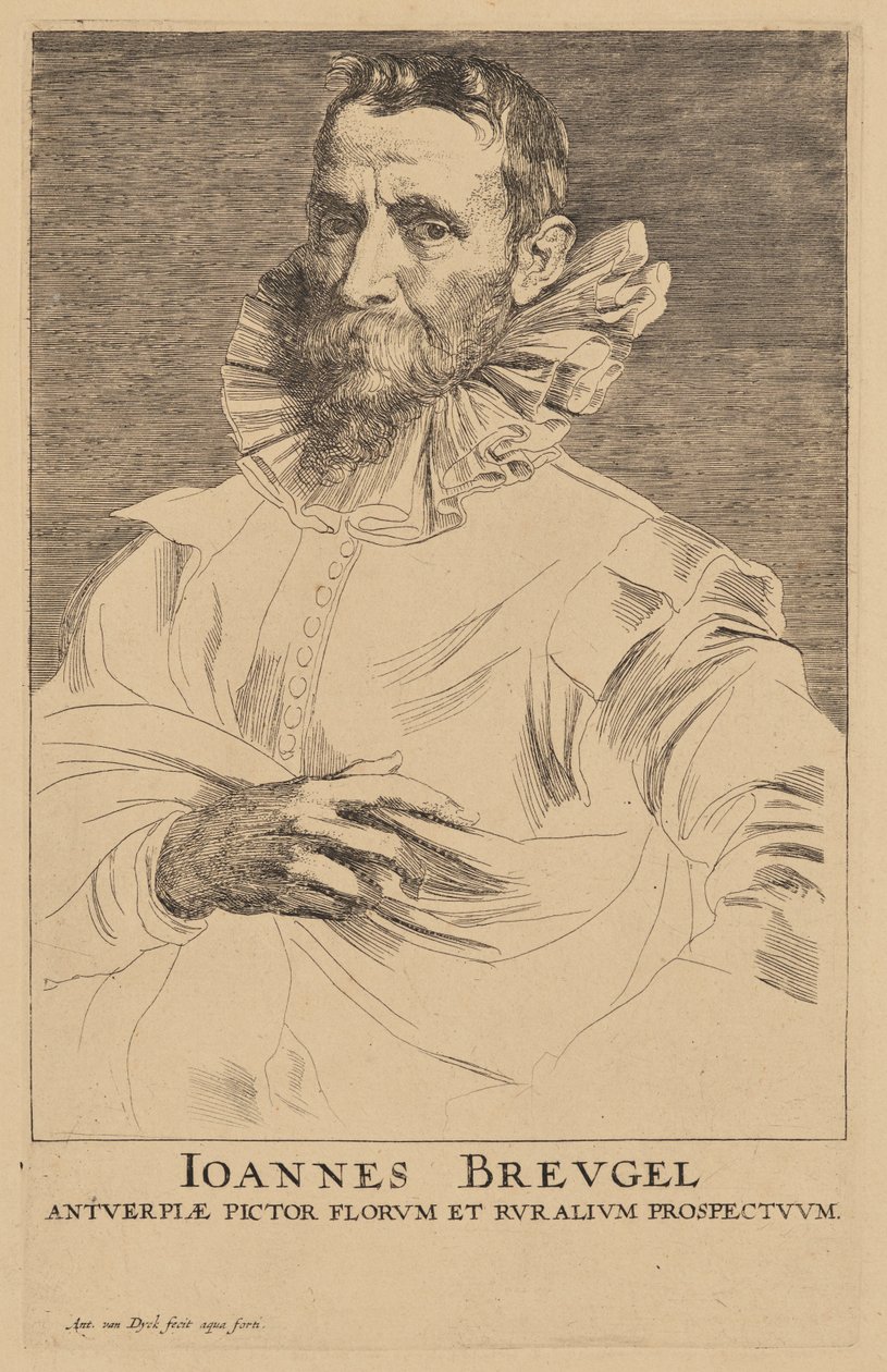 Portrait de Jan Bruegel l