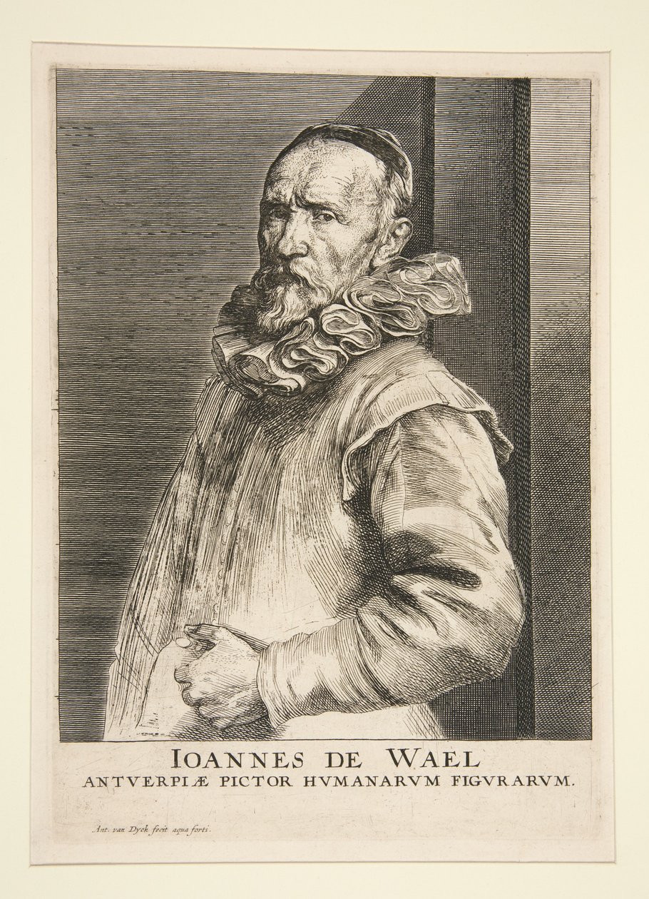 Portrait de Jan de Wael (1558-1633) - Anthony van Dyck
