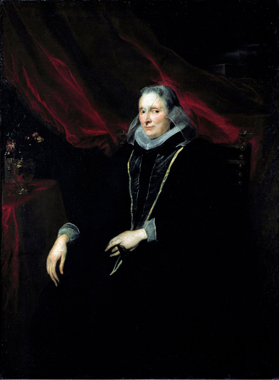 Portrait de Luigia Cattaneo Gentile - Anthony van Dyck