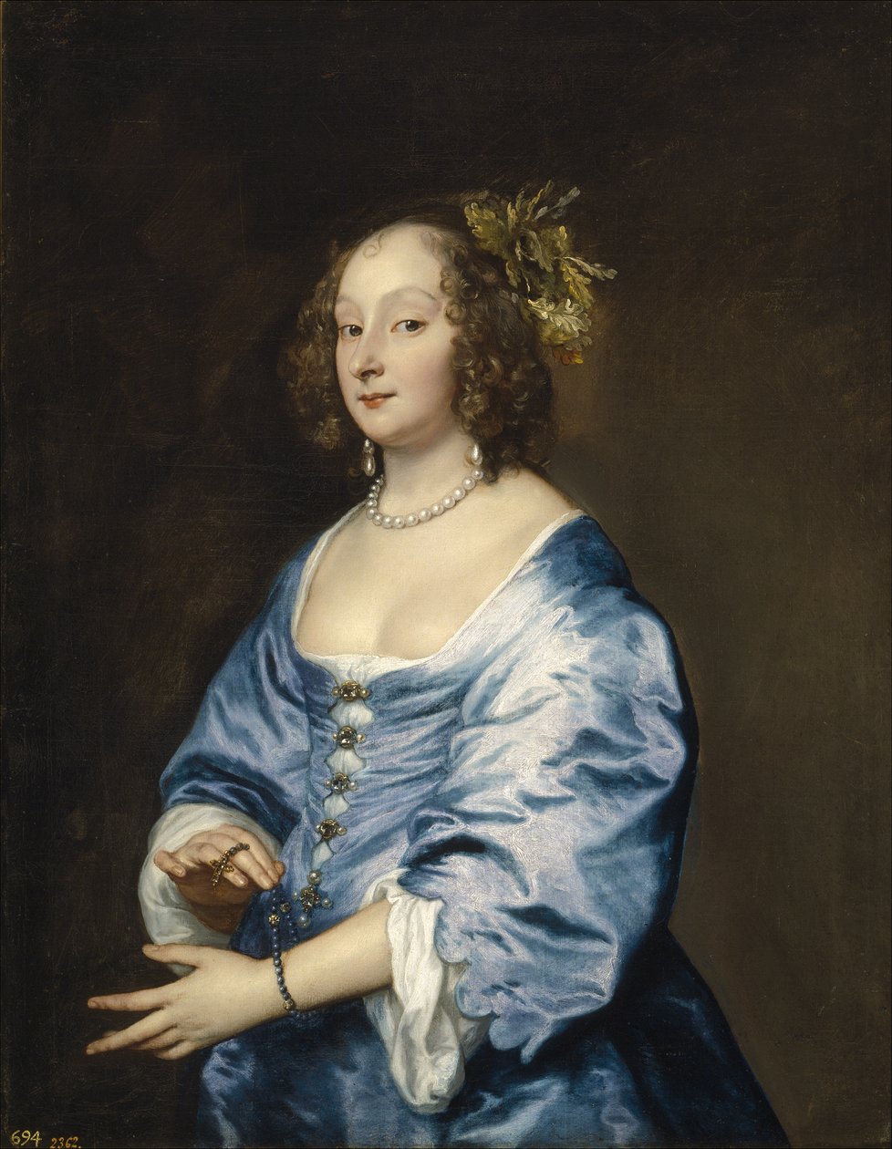 Portrait de Mary née Ruthven, Lady van Dyck - Anthony van Dyck