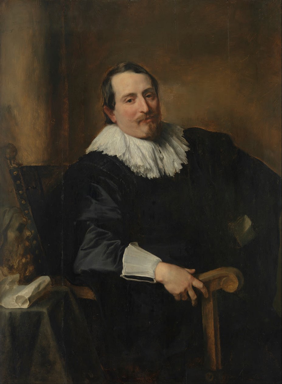Portrait de Theodoor Rombouts - Anthony van Dyck