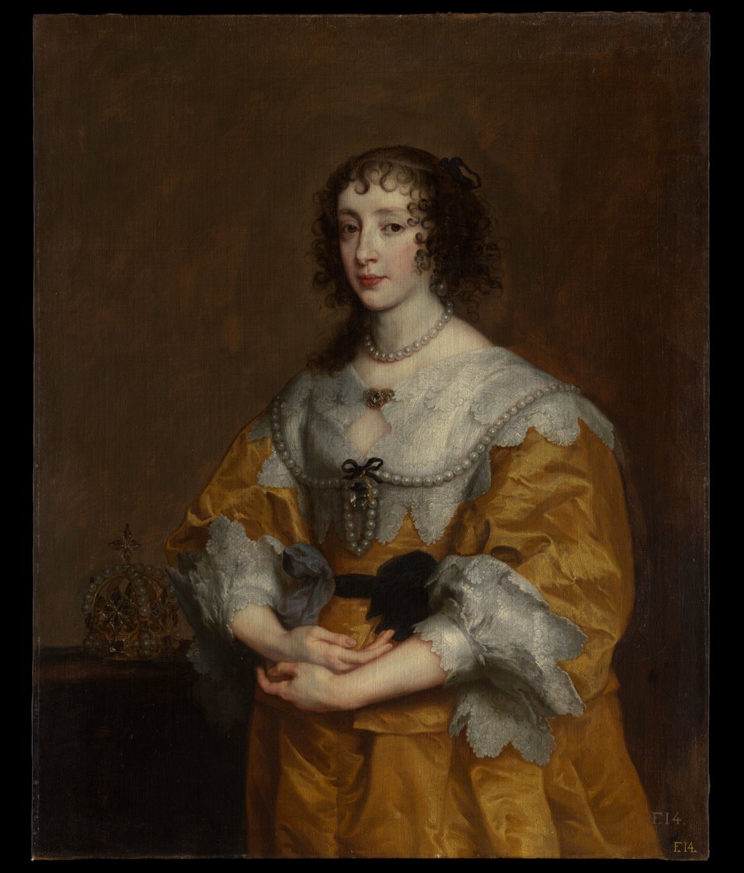 La reine Henriette-Marie - Anthony van Dyck