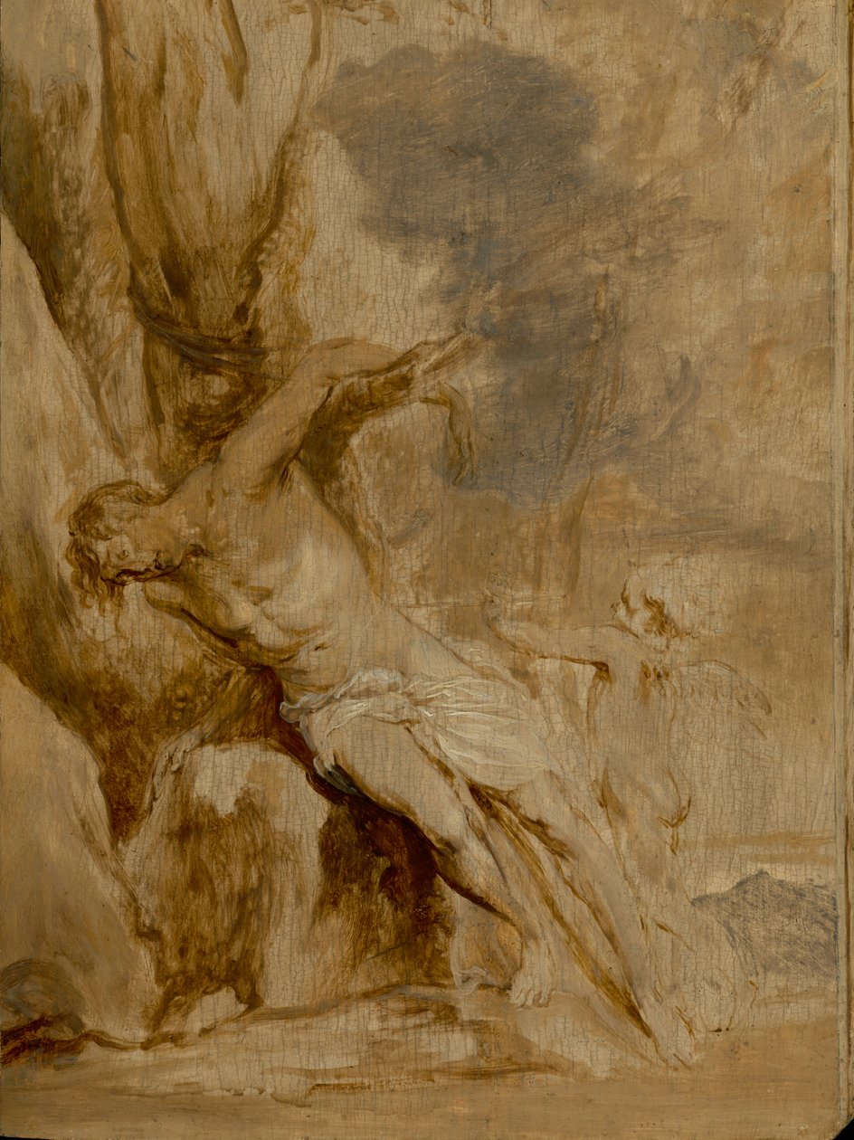Saint Sébastien soigné par un ange - Anthony van Dyck