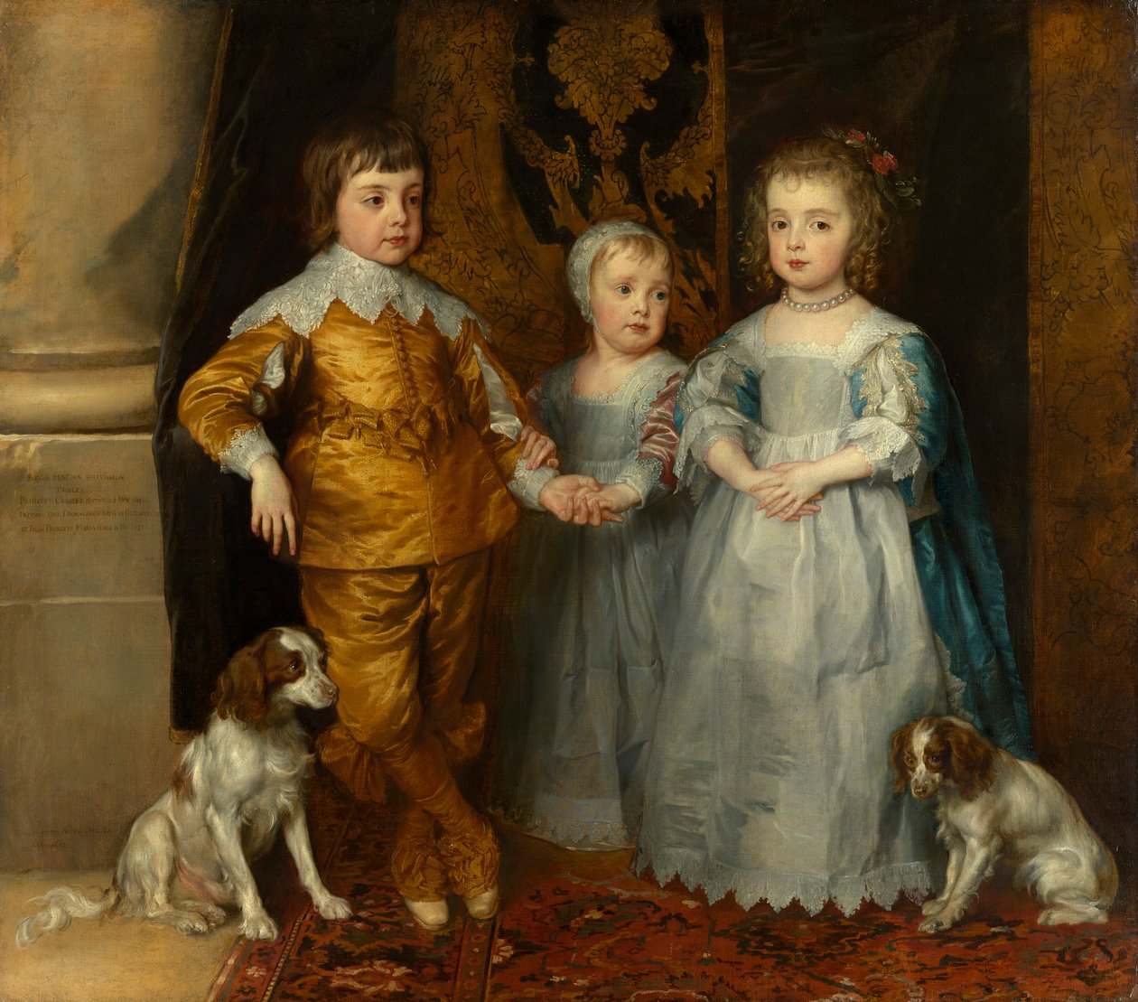 Les trois enfants aînés de Charles Ier - Anthony van Dyck