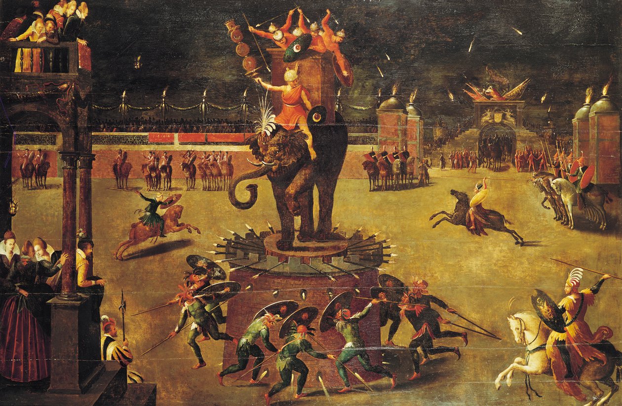 Le carrousel des éléphants - Antoine Caron