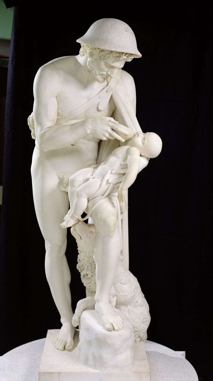 Phorbas ramenant Œdipe à la vie, 1802-18 - Antoine Denis Chaudet