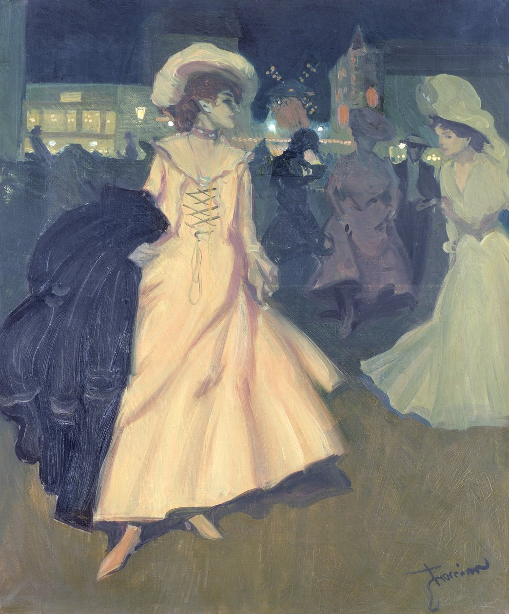 La sortie au Moulin Rouge, 1901-2 - Antoine Guillaume Minartz