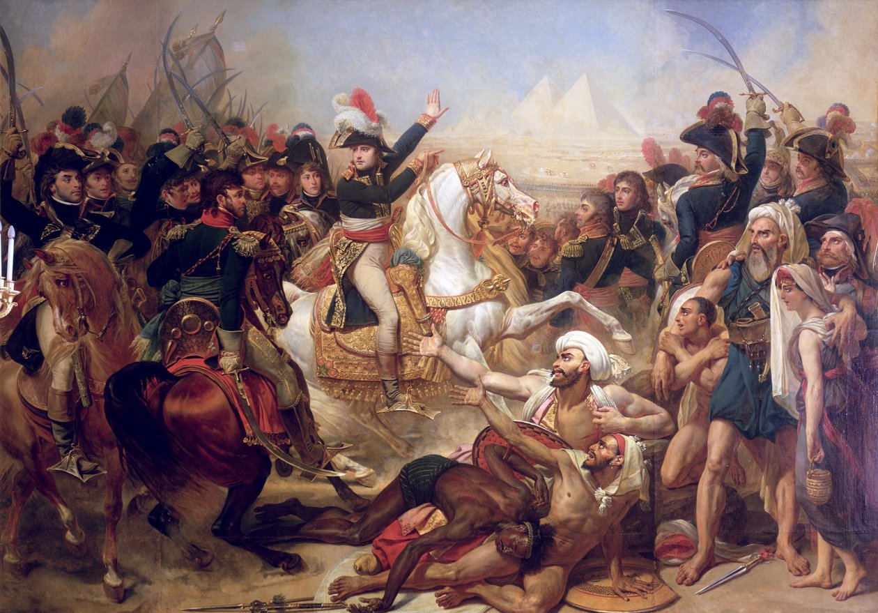 La Bataille des Pyramides, 21 juillet 1798 - Antoine Jean Gros