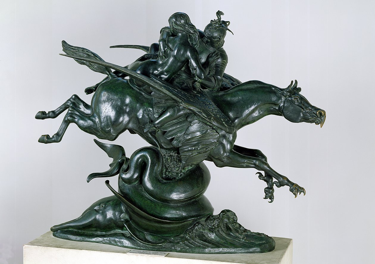 Ruggiero et Angelica - Antoine Louis Barye