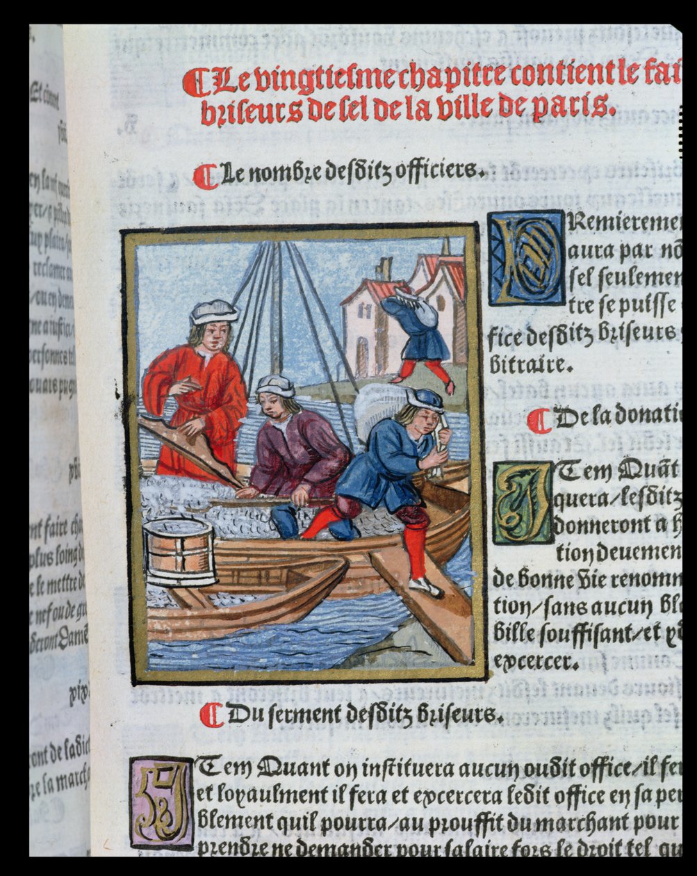 La mesure et le transport du sel, de 