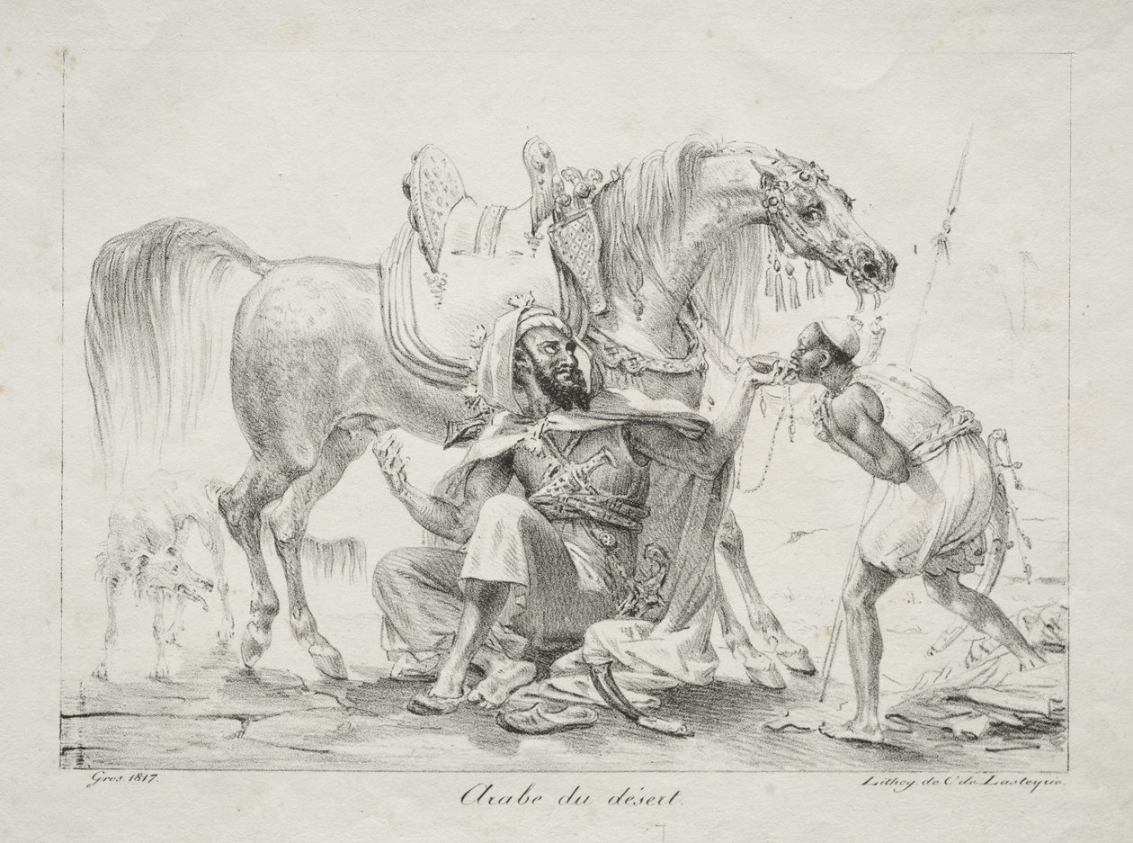 Arabe du désert - Antoine-Jean Gros