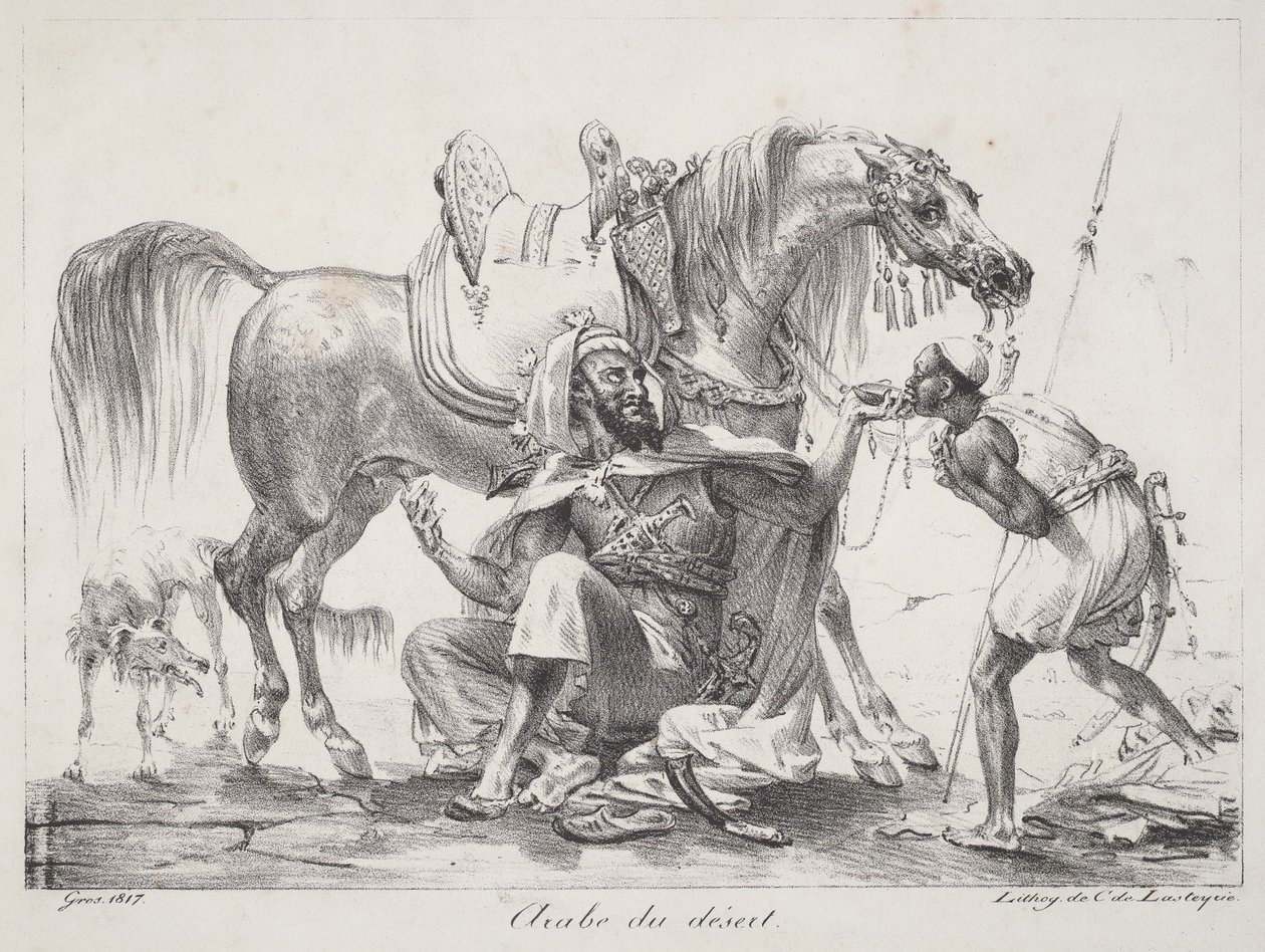 Arabe du désert - Antoine-Jean Gros