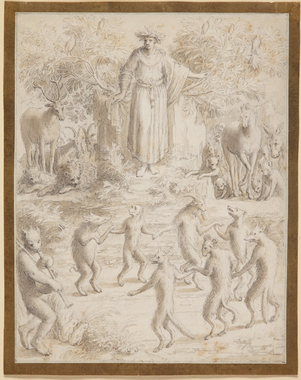 Motif de Philostrate - Antoine Caron