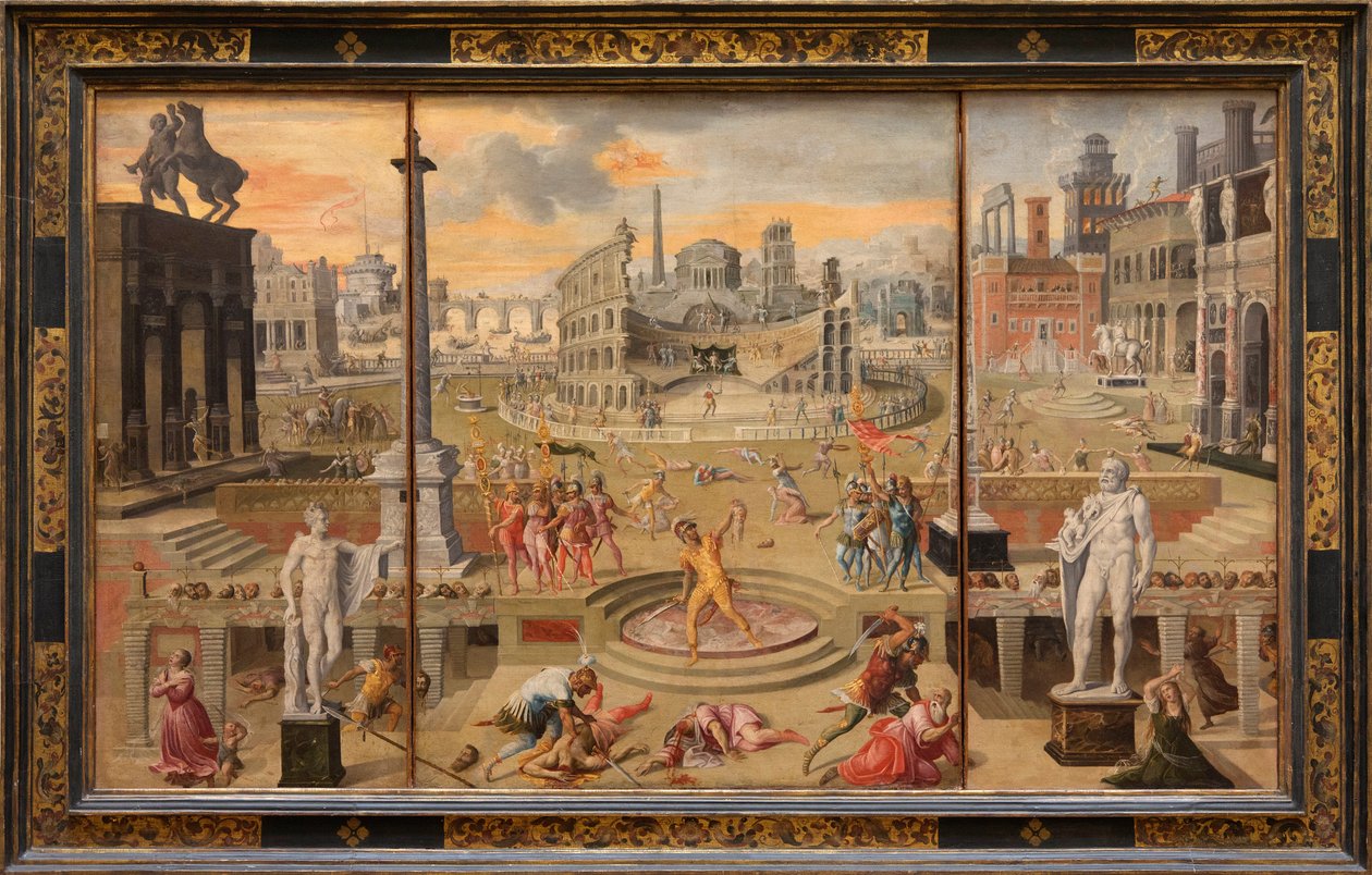 Les massacres du Triumvirat - Antoine Caron