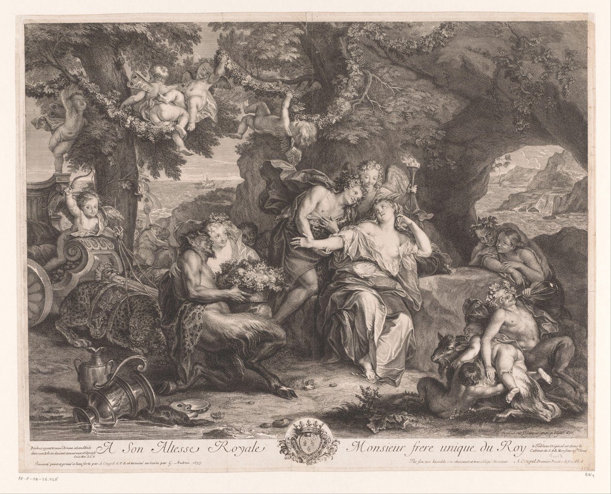 Bacchus et Ariane - Antoine Coypel