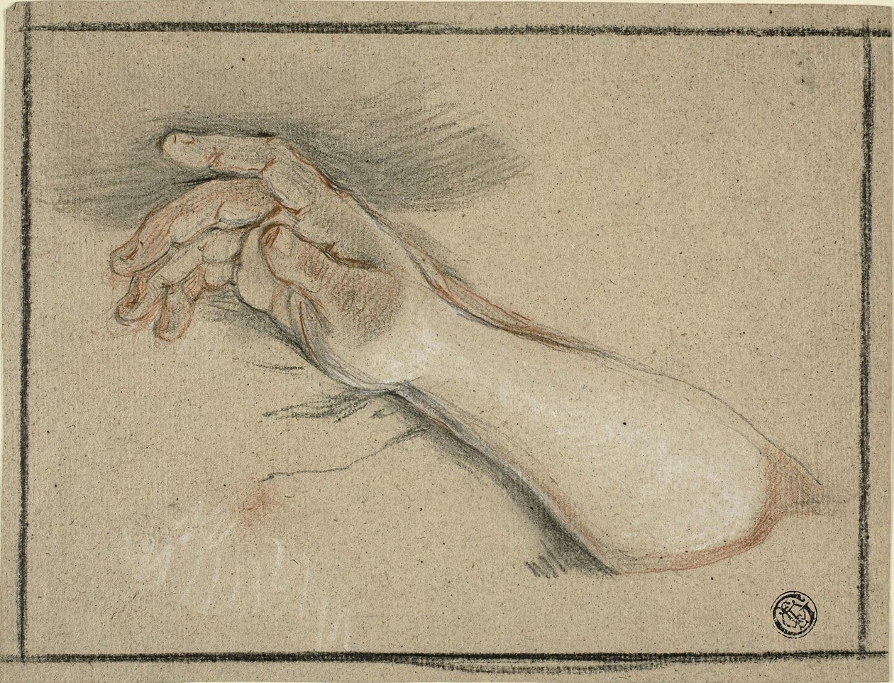 Main et avant-bras - Antoine Coypel