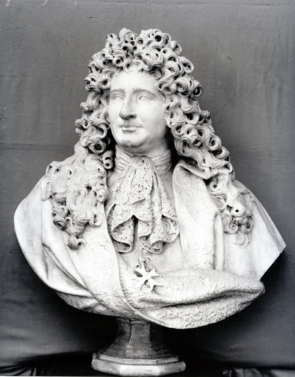 Buste de Jules Hardouin Mansart (1646-1708) 1698 - Antoine Coysevox