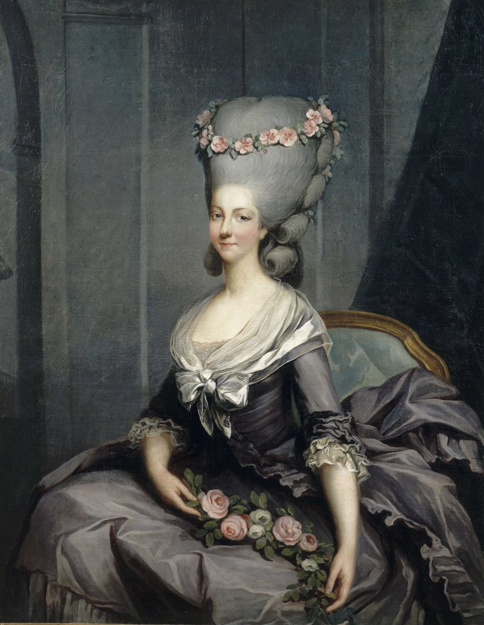 Portrait de la princesse de Lamballe - Antoine François Callet