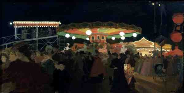 La Fête foraine, c.1896 - Antoine Guillaume Minartz