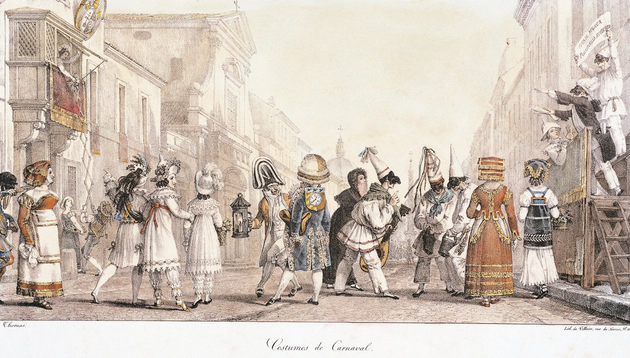 Costumes de carnaval - Antoine Jean Baptiste Thomas