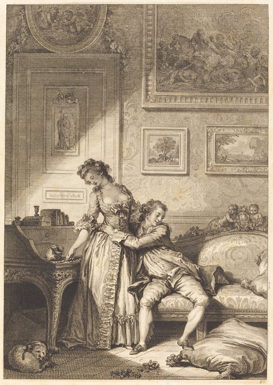 Une femme avare, galant escroc - Antoine Jean Duclos