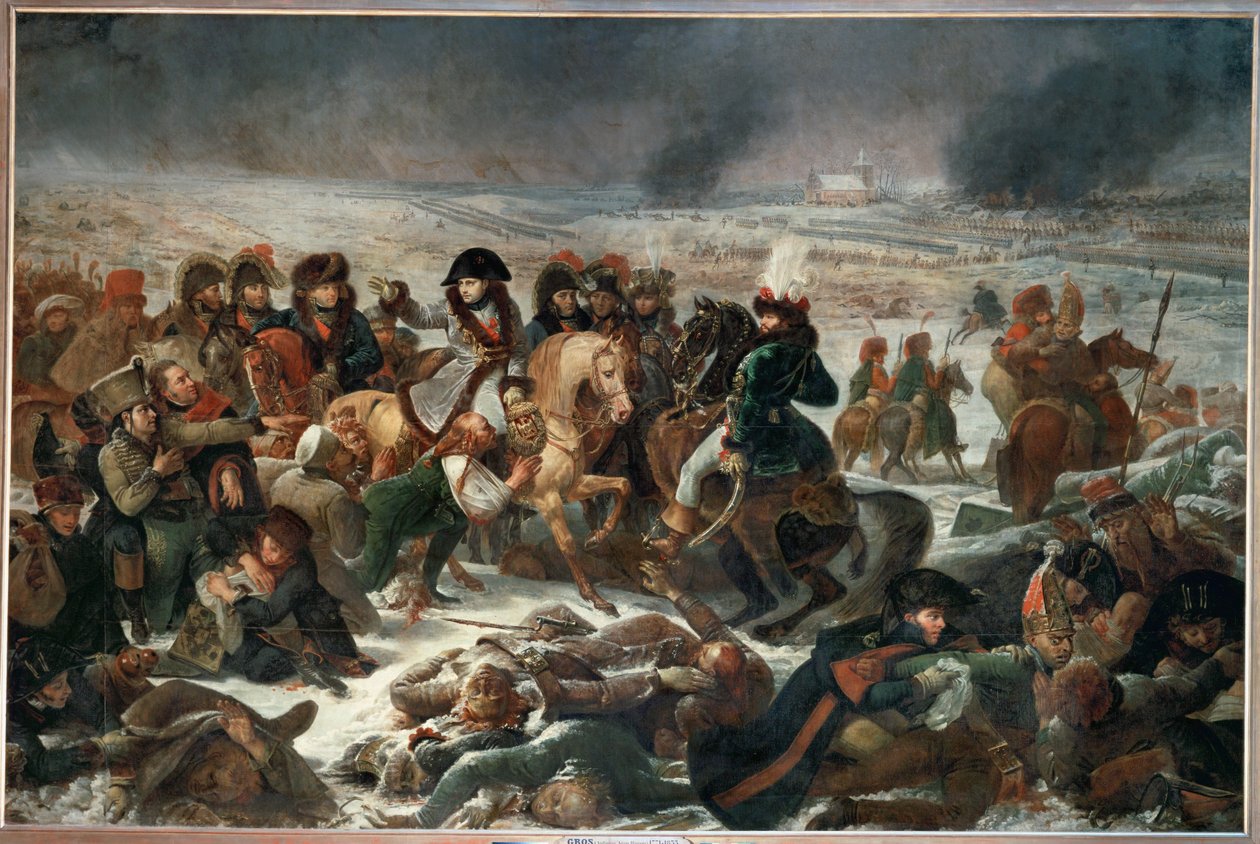 Napoleon sur le champs de bataille d