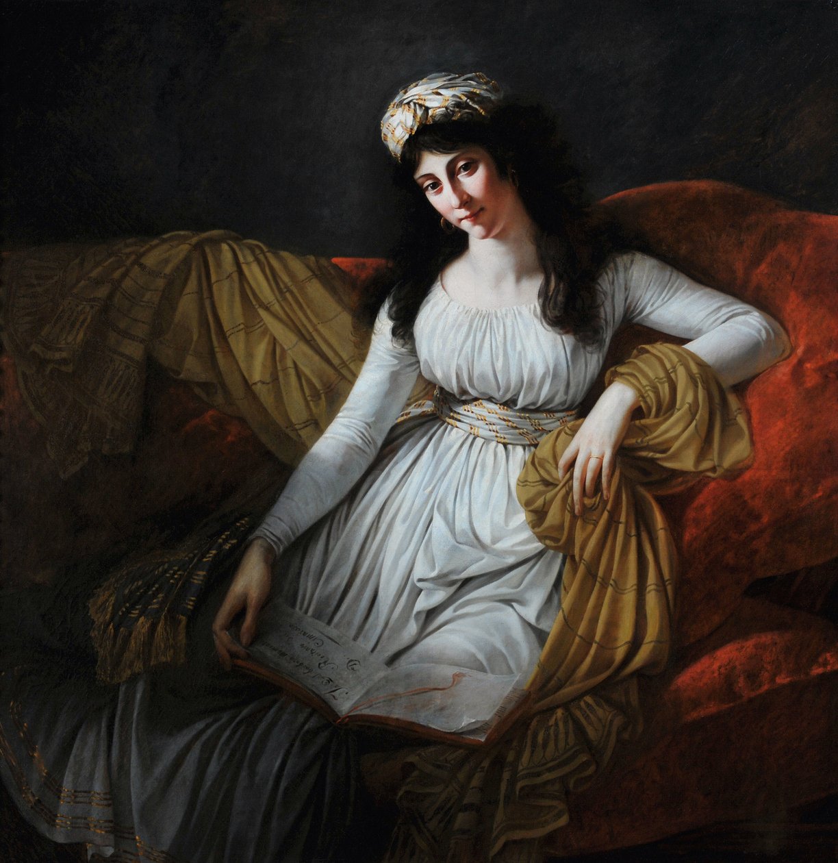 Portrait de Madame Fravega - Antoine-Jean Gros