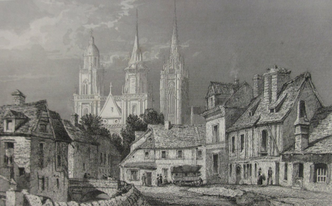 La Normandie Jules Janin illustration 155 - Antoine Leon Morel Fatio