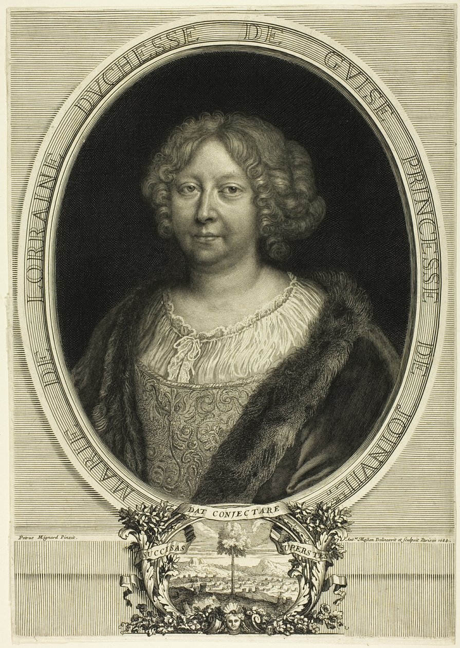 Marie de Lorraine, Duchesse de Guise, Princesse de Joinville - Antoine Masson