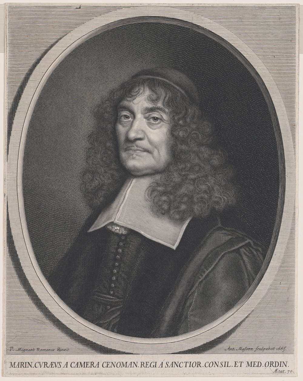 Marin Cureau de la Chambre - Antoine Masson after Pierre Mignard I