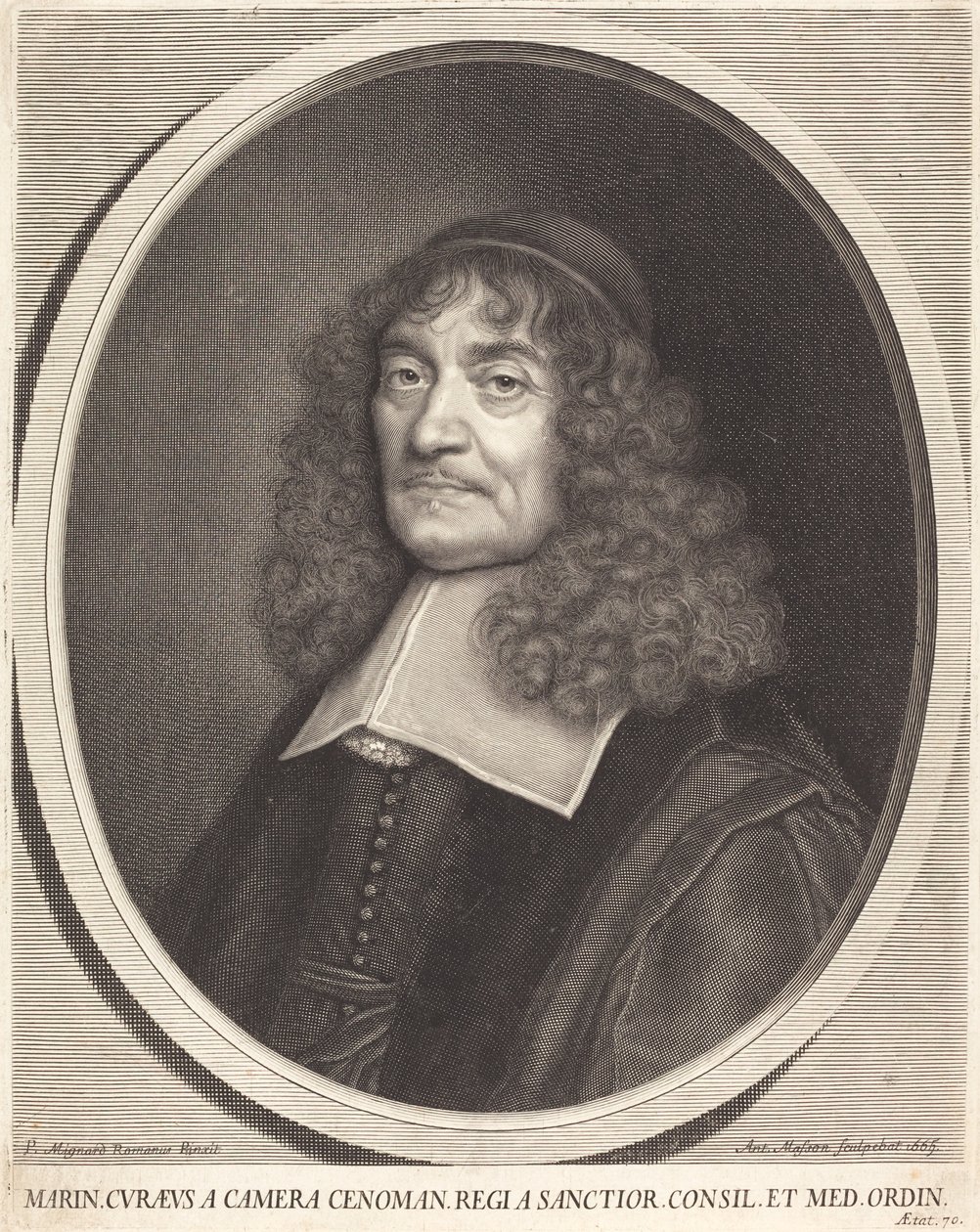 Marin Cureau de la Chambre - Antoine Masson after Pierre Mignard I