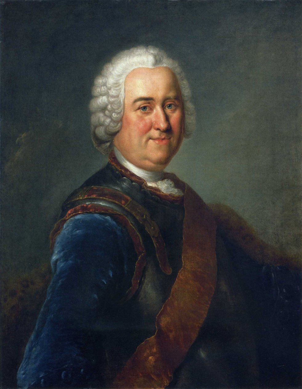 Portrait du maréchal James Keith - Antoine Pesne