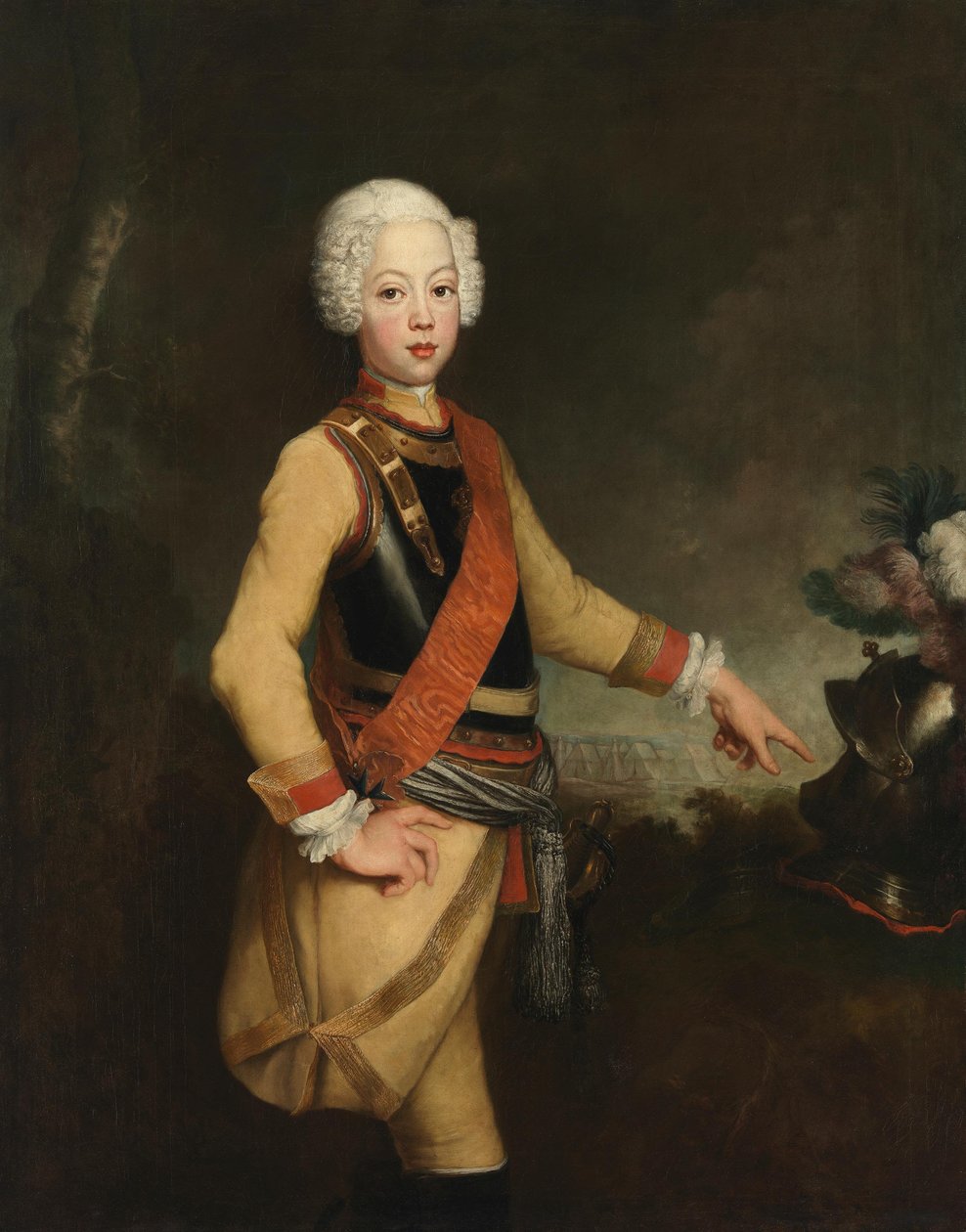 Prince Auguste-Guillaume de Prusse - Antoine Pesne