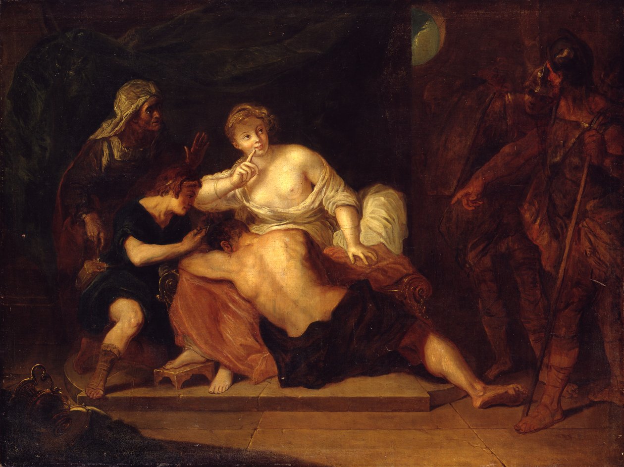 Samson et Dalila - Antoine Pesne