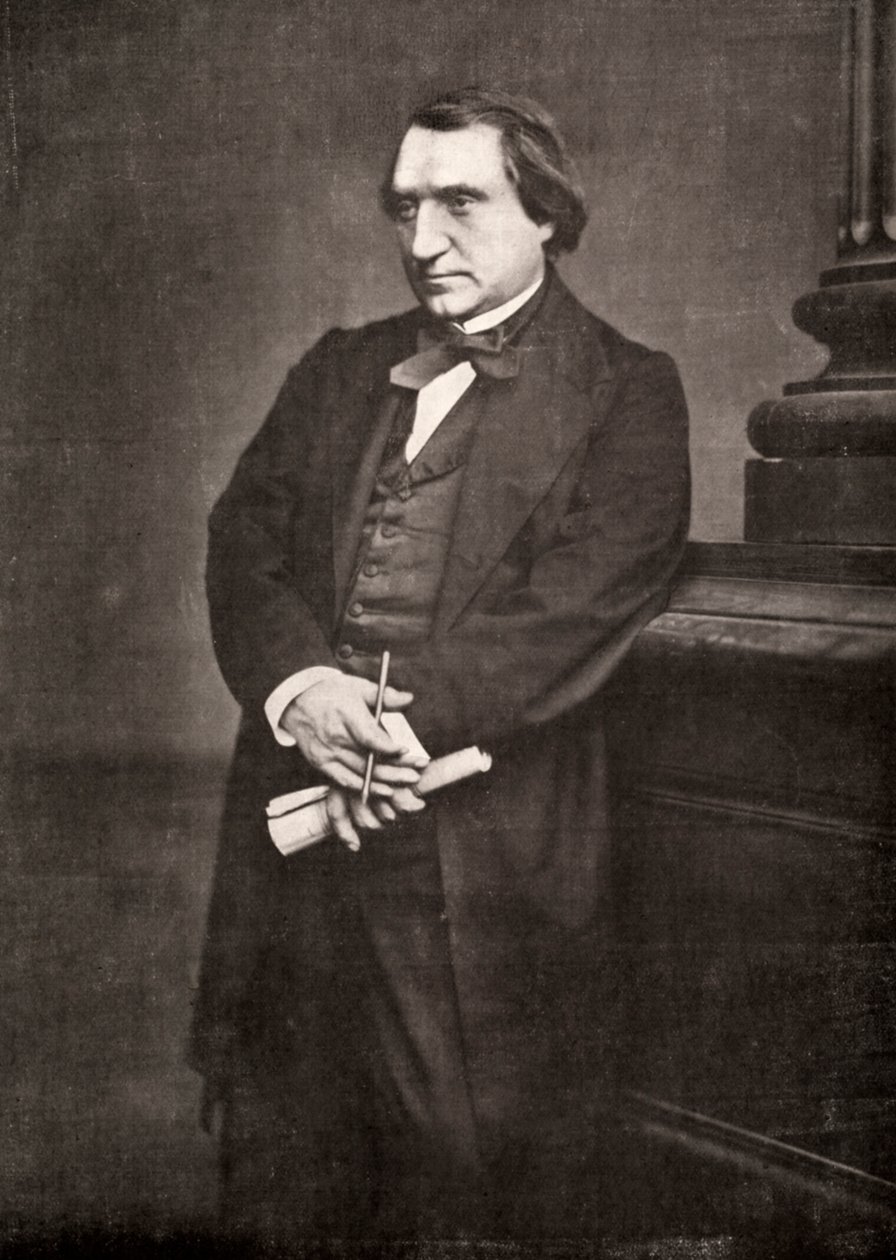 Ernest Renan, philosophe et écrivain français - Antoine Samuel Adam Salomon