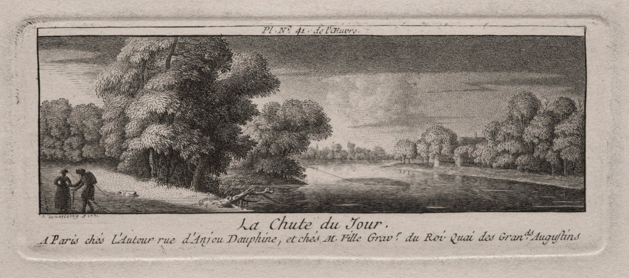 La fin de la journée - Antoine de Marcenay de Ghuy