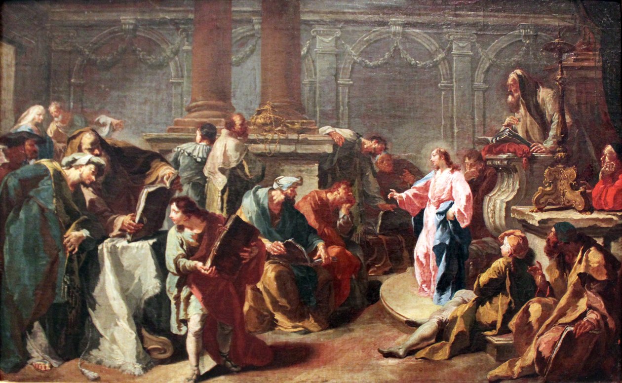 Le Christ parmi les docteurs - Anton Kern