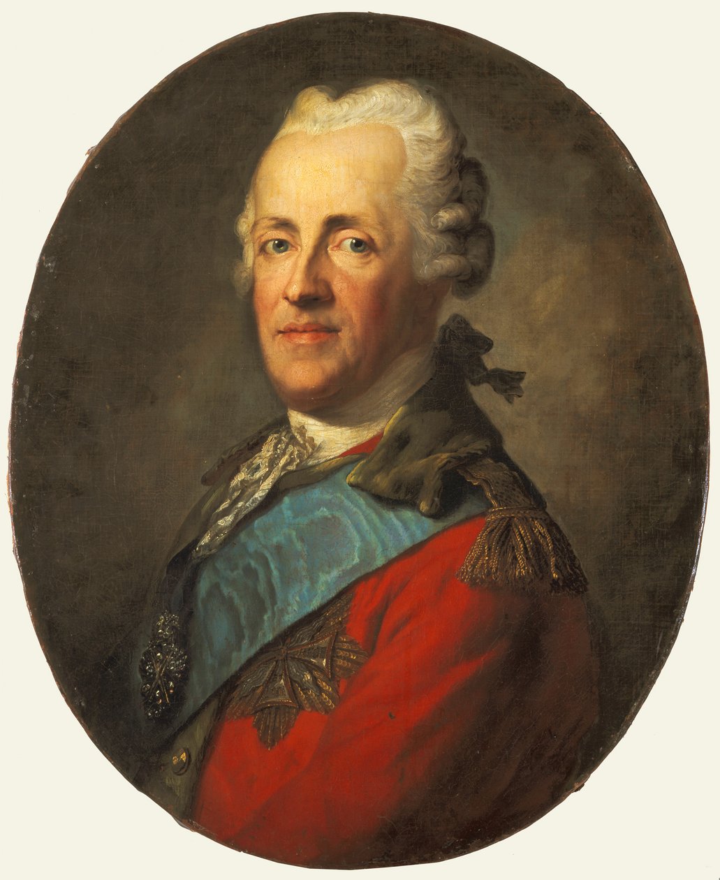 Portrait du prince Charles de Saxe - Anton Graff