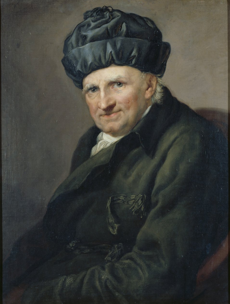 Le prévôt Johann Joachim Spalding en peignoir - Anton Graff
